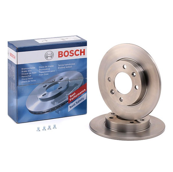 Citroen Berlingo Arka Fren Diski 2.0 HDİ 2002-2008 Rulmansız 2 Adet BOSCH