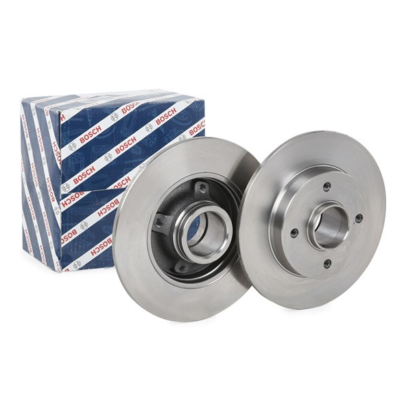 Citroen C4 Arka Fren Diski 1.6 HDİ 2004-2010 249mm Rulmansız 2 Adet BOSCH