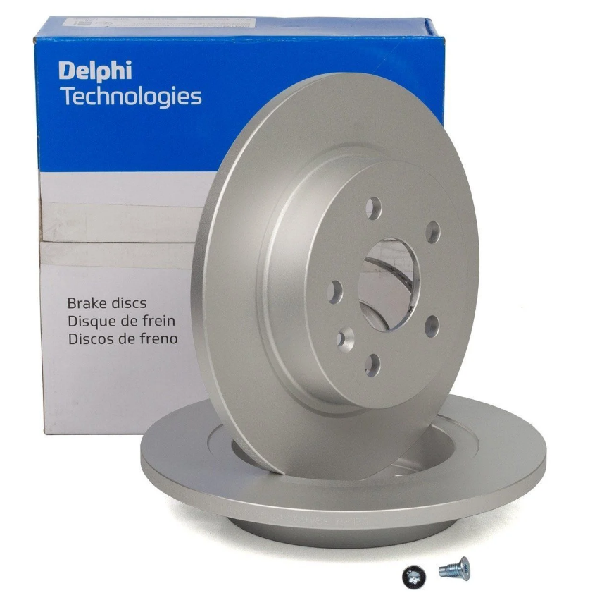 Opel Mokka Arka Fren Diski 1.4 2012-2020 268mm 2 Adet DELPHİ