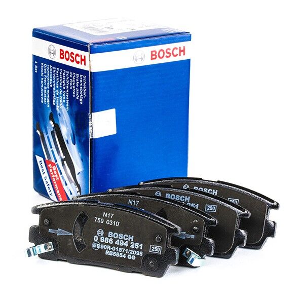 Chevrolet Captiva Arka Fren Balatası 2.0 Dizel 2006-2013 BOSCH