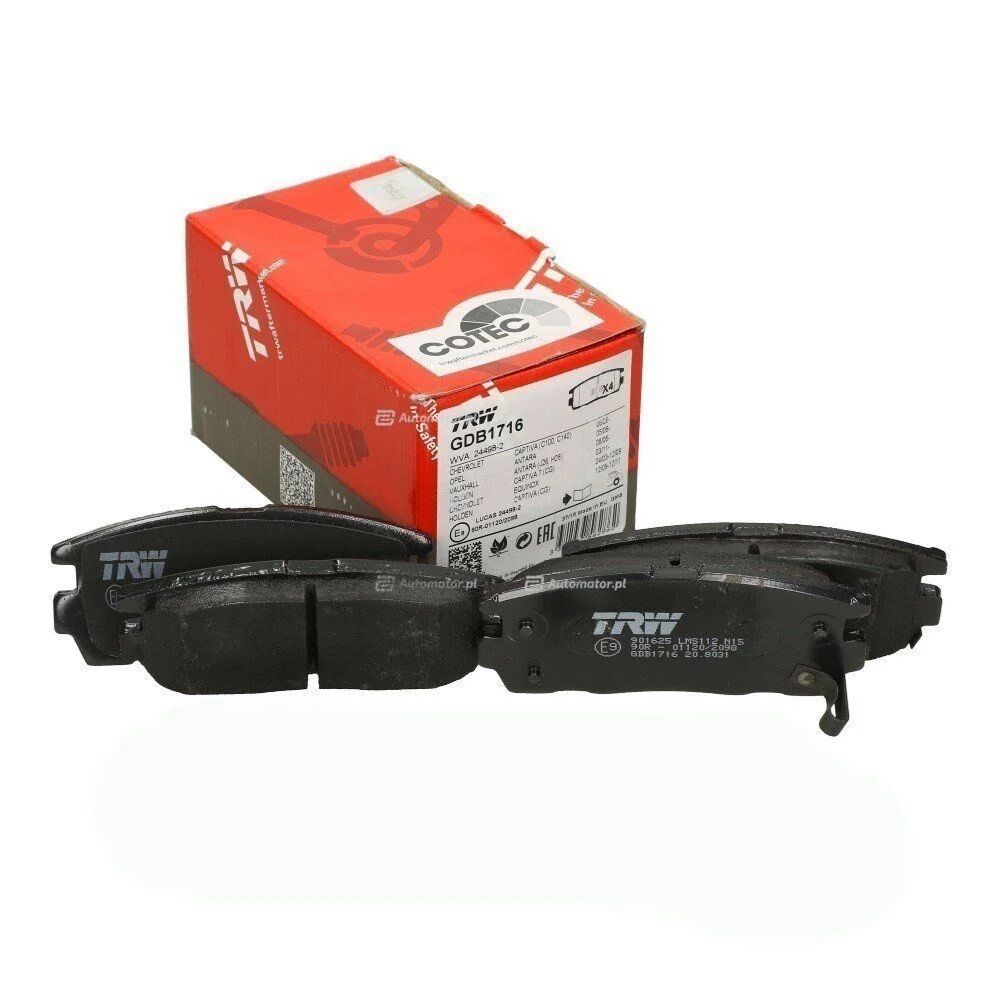 Chevrolet Captiva Arka Fren Balatası 2.0 Dizel 2006-2013 TRW