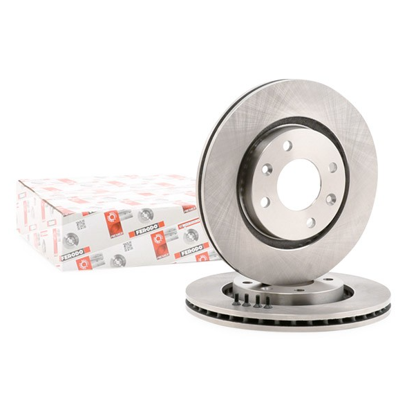 Peugeot 207 Ön Fren Diski 1.4 HDI 2006-2011 266mm 2 Adet FERODO