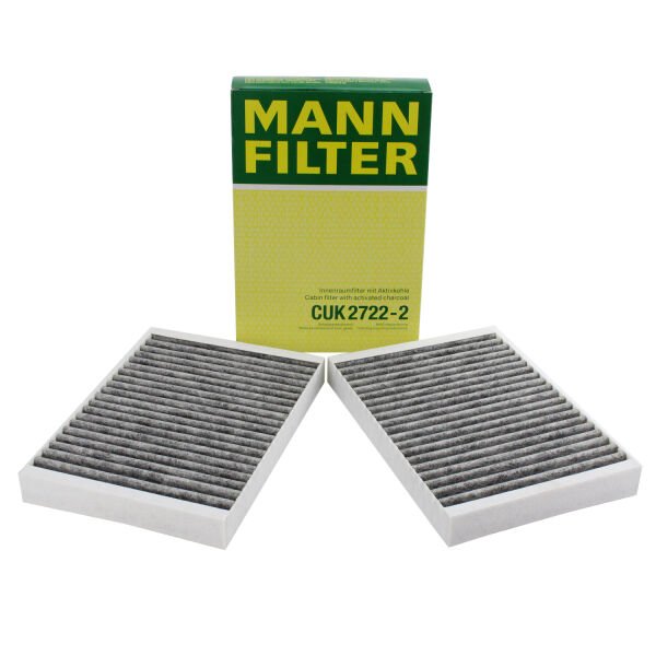 Mercedes S Serisi W221 Polen filtresi Çiftli Karbonlu 2006-2012 MANN 2218300718