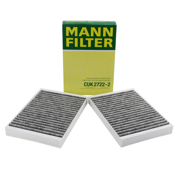 Mercedes S Serisi W221 Polen filtresi Çiftli Karbonlu 2006-2012 MANN 2218300718