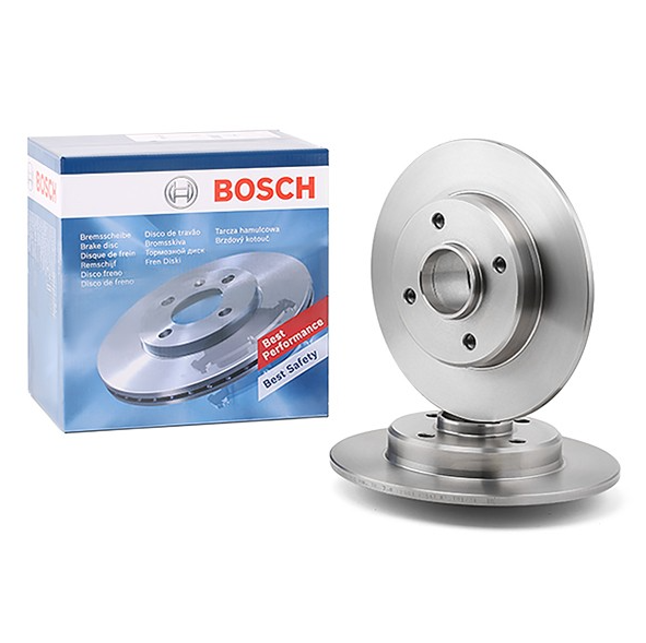 Citroen C3 Arka Fren Diski 1.4 VTI 2009-2016 Rulmansız 249mm 2 Adet BOSCH