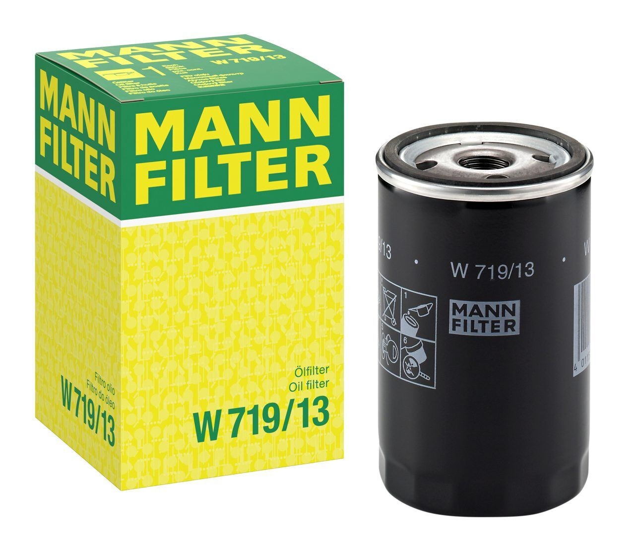 Mercedes W124 Yağ Filtresi 200E M102 1985-1995 MANN 1021840101