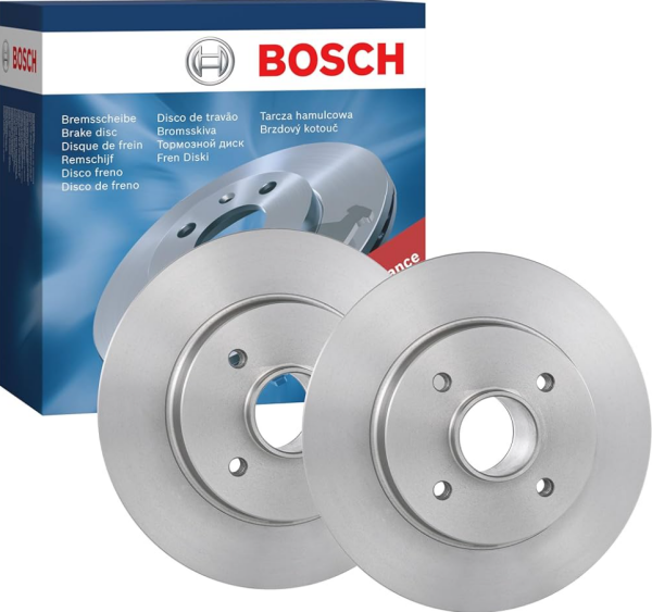 Citroen C4 Arka Fren Diski 1.2 Benzinli 2014-2015 Rulmansız 2 Adet BOSCH