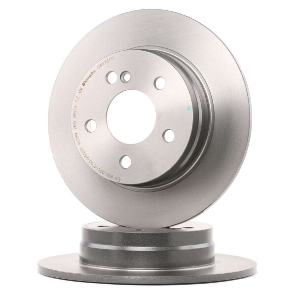 Mercedes C Serisi W204 Arka Fren Disk takımı C180 Kompressor 2007-2013 BOSCH 2044230512