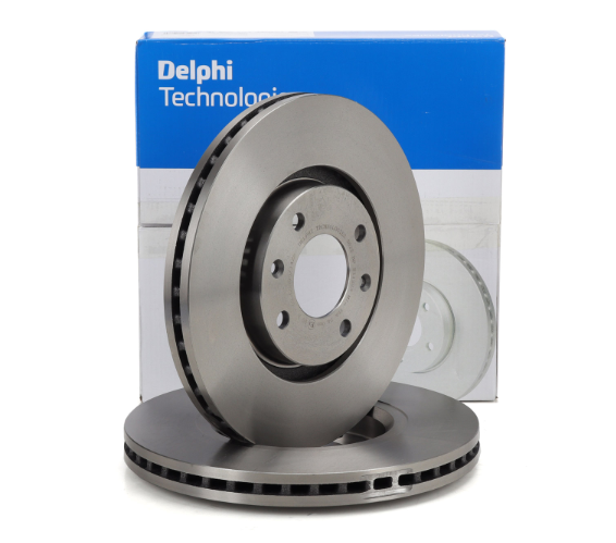 Opel Corsa F Ön Fren Diski 1.2 Benzinli 2019-2025 283mm 2 Adet DELPHİ