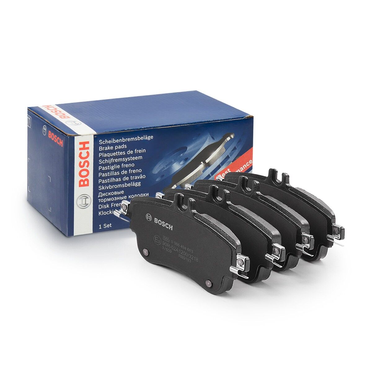 Mercedes CLA Serisi W117 Ön Fren Balatası CLA 180 CDI 2012-2017 BOSCH 0004202902