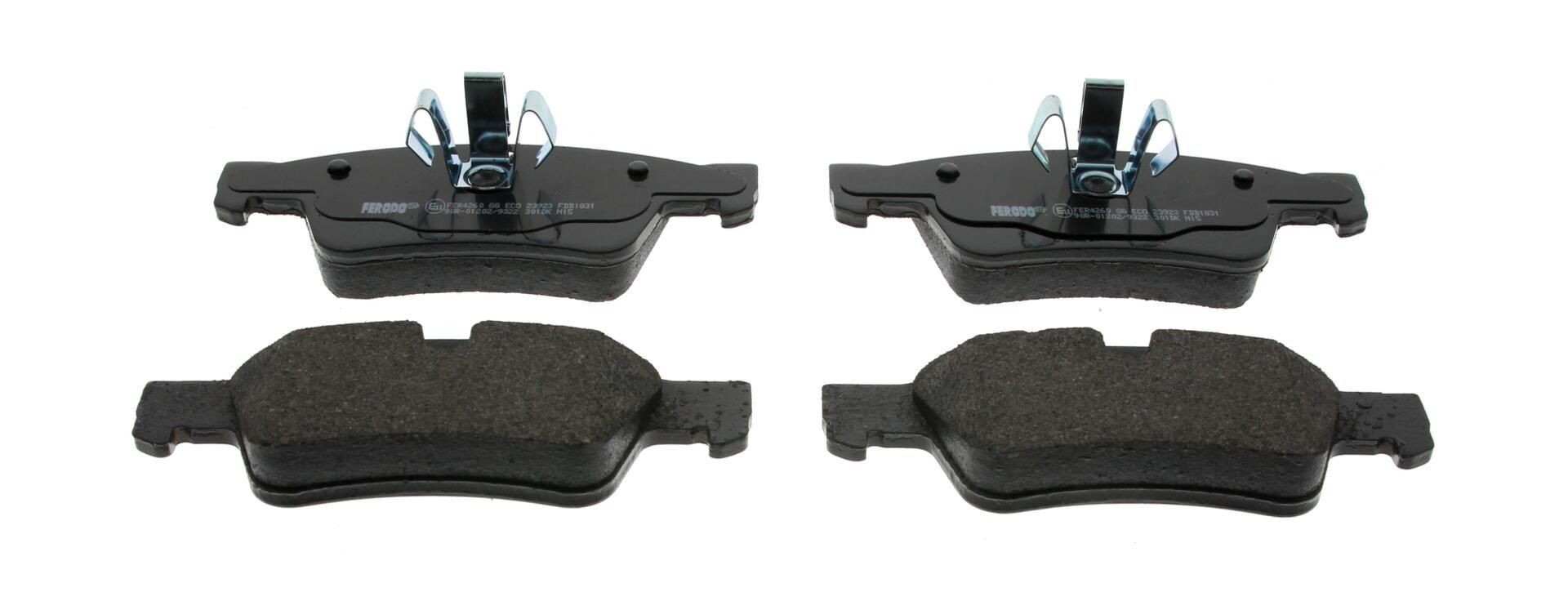 Mercedes ML Serisi W164 Arka Fren Balatası ML350 CDI 2005-2011 FERODO 1644201520