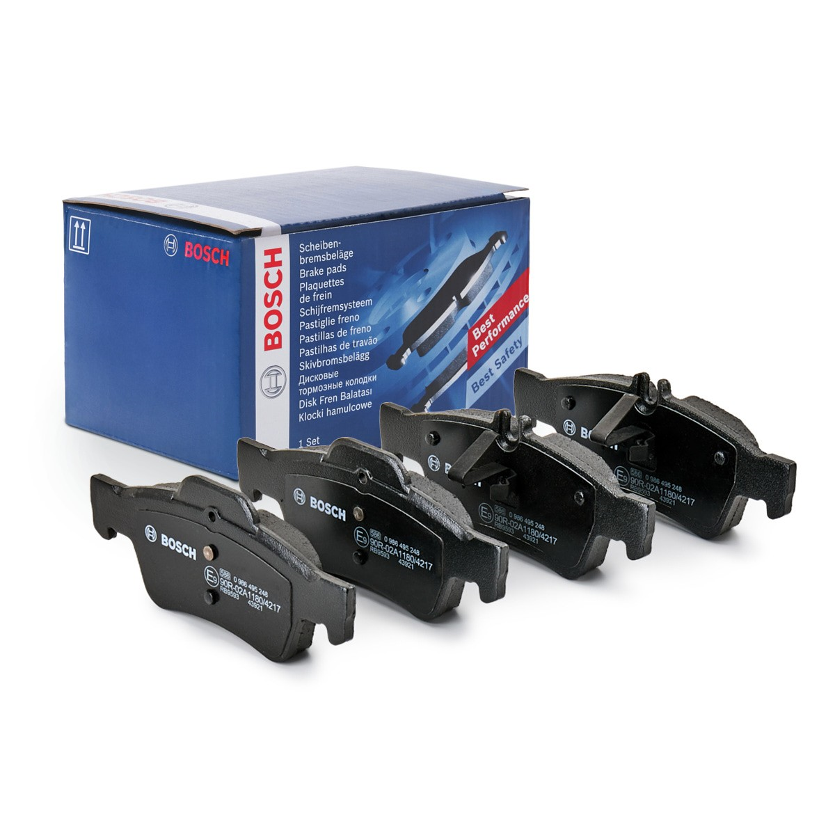 Mercedes S Serisi W221 Arka Fren Balatası S350 2006-2012 BOSCH 0044204420