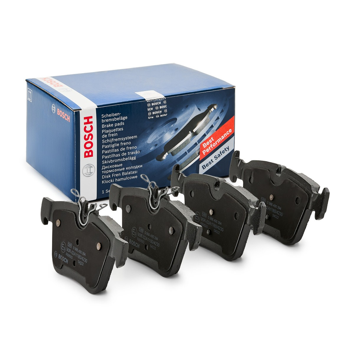 Mercedes C Serisi W205 Arka Fren Balatası C200d 2014-2020 BOSCH 0004203602