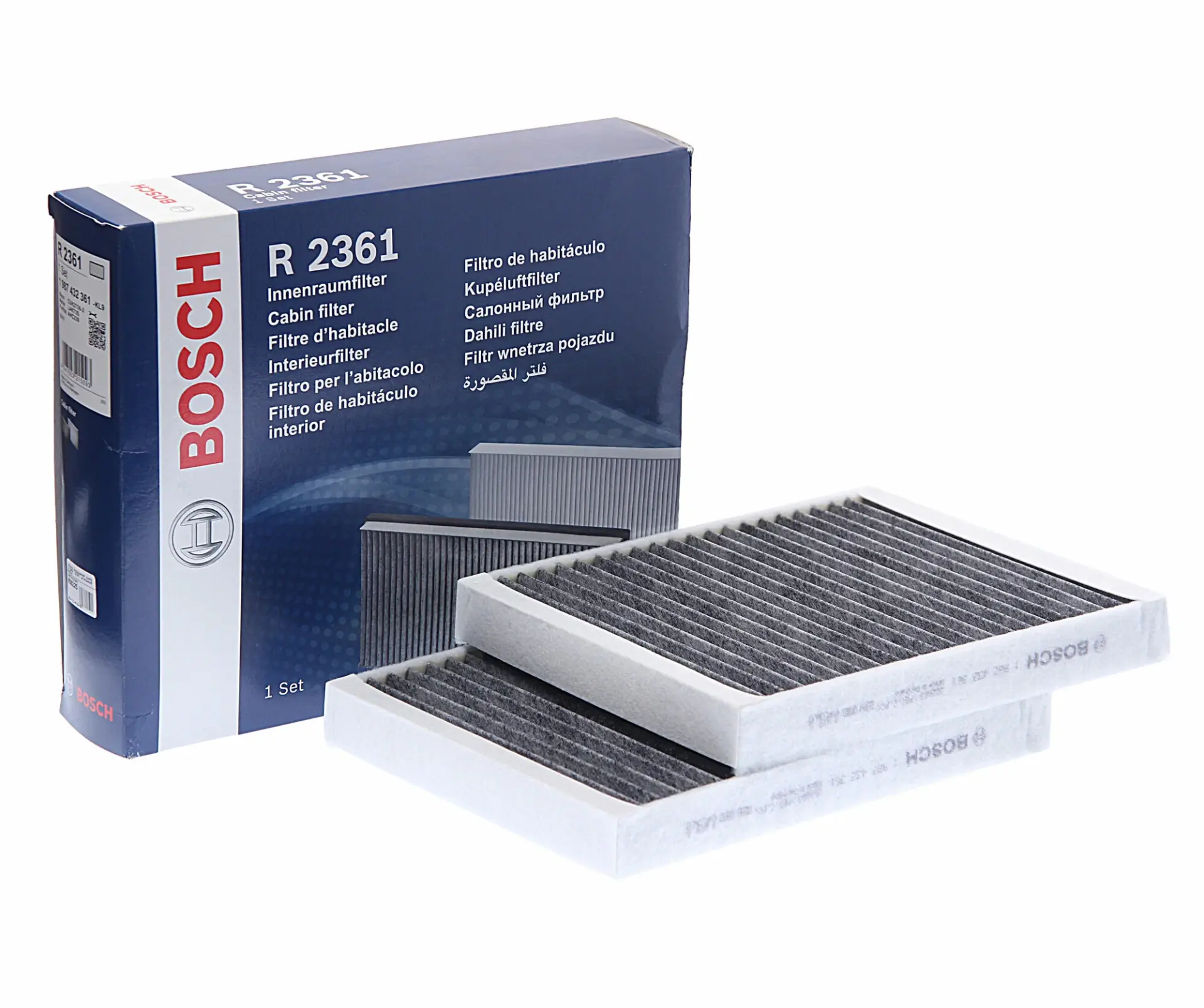 Bmw 5 Serisi E39 Polen Filtresi Çiftli Karbonlu 1995-2003 BOSCH 64319216589