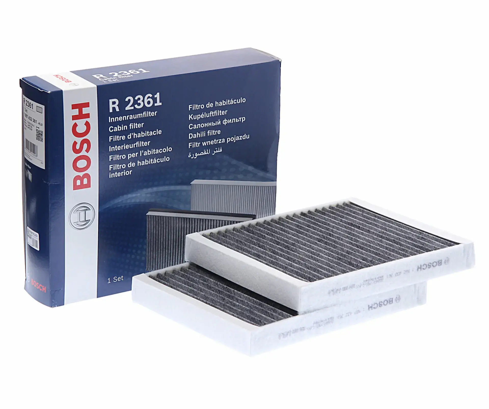 Bmw 5 Serisi E39 Polen Filtresi Çiftli Karbonlu 1995-2003 BOSCH 64319216589