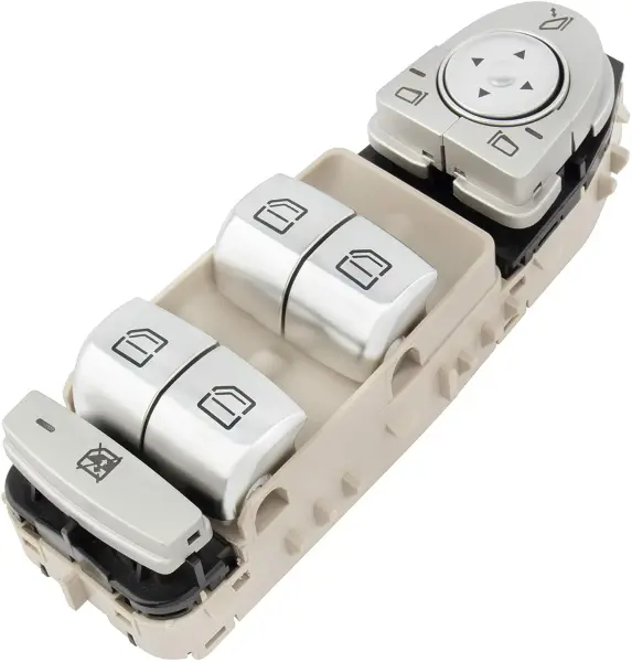 Mercedes C Serisi W205 Cam Düğmesi Ön Sol Bej Ayna Katlamalı 2014-2020 2059056811