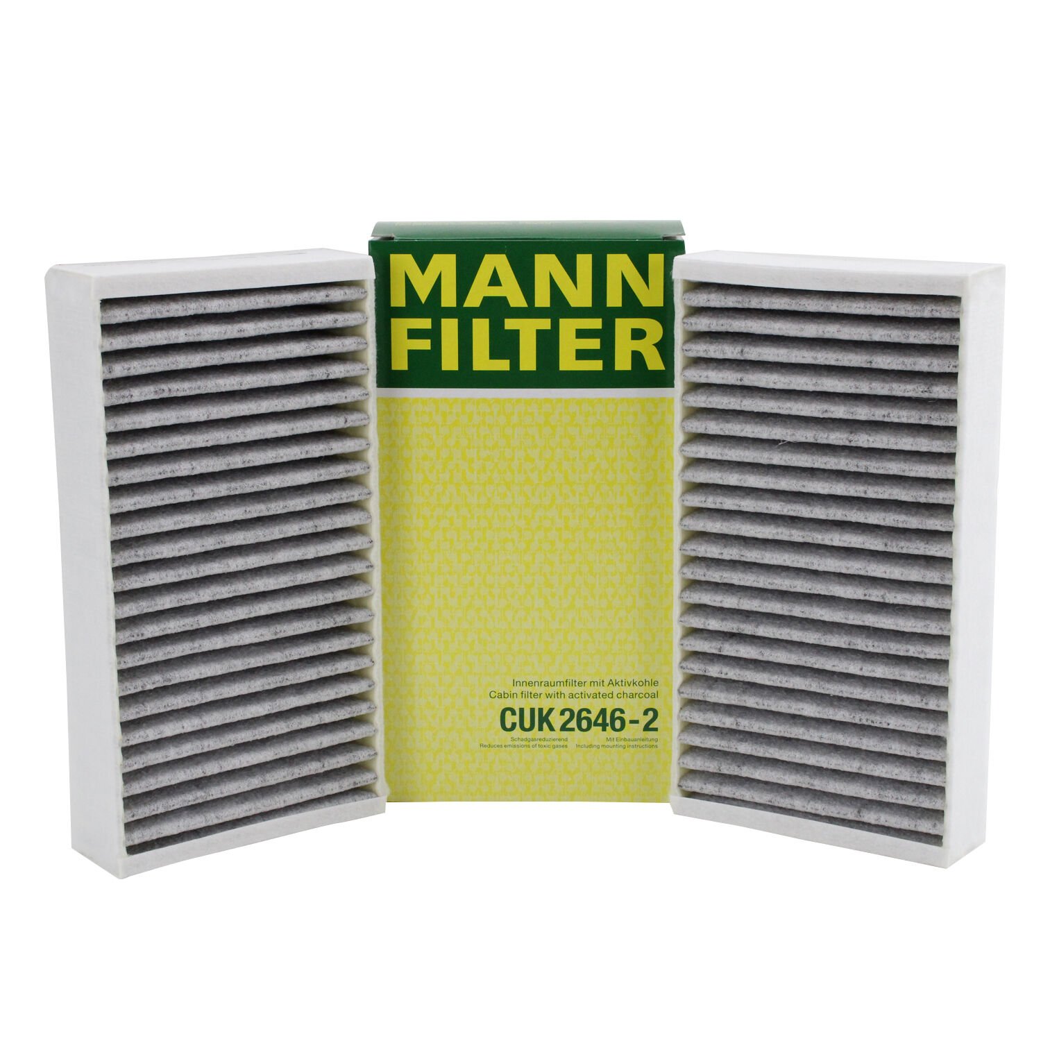 Mercedes GL Serisi X164 Polen filtresi Çiftli Karbonlu 2005-2011 MANN 1648300218