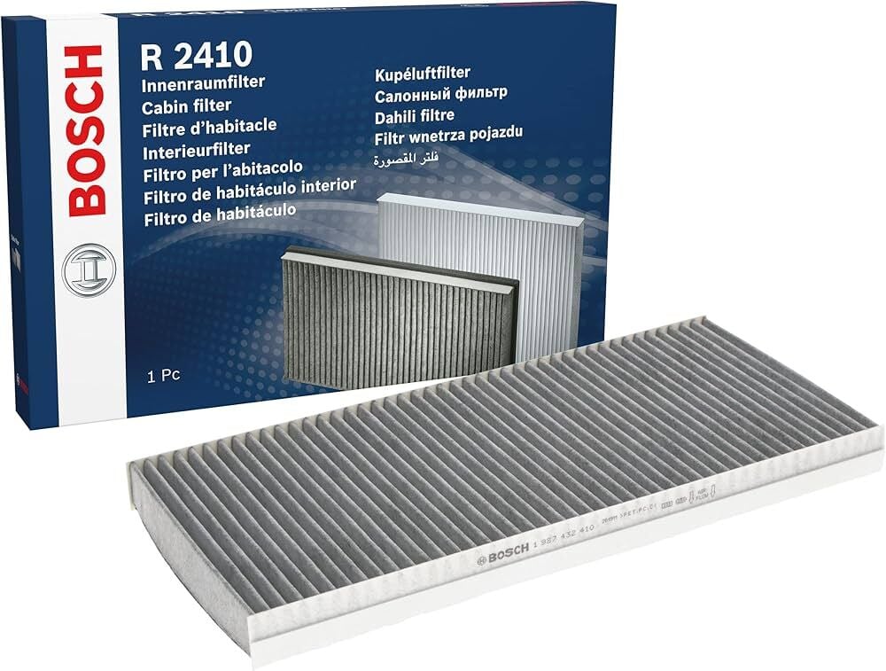 Mercedes A Serisi W169 Polen filtresi Karbonlu 2005-2012 BOSCH 1698300218