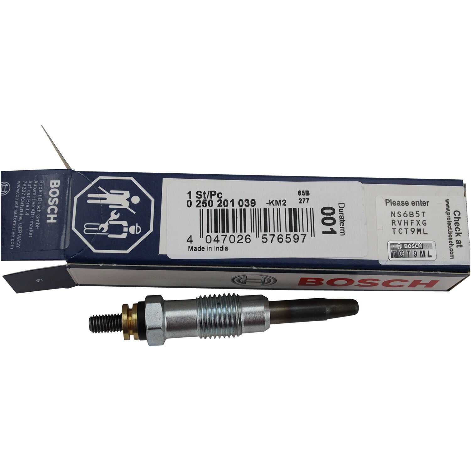 Mercedes E Serisi W210 Kızdırma Bujisi 200D M601 1996-2002 BOSCH 0001598301