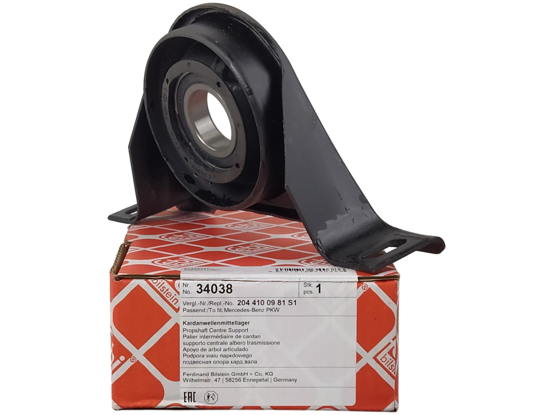 Mercedes C Serisi W204 Şaft Askısı Bilyalı C180 Kompressor 2007-2013 FEBİ 2044100981